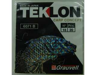 ANZUELO GRAUVELL TEKLON CARP 6071B 18 (20 uni) ANZUELO GRAUVELL TEKLON CARP 6071B 18 (20 uni)