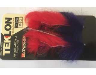 STREAMER ARTICULADO MORADO/ROJO Nº10 (2 unidades) STREAMER ARTICULADO MORADO/ROJO Nº10 (2 unidades)