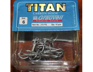 GRAUVELL ANZUELO TRIPLE TITAN 310PS 6 (10 unidades GRAUVELL ANZUELO TRIPLE TITAN 310PS 6 (10 unidades