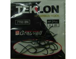 ANZUELO GRAUVELL TEKLON 7700BN 6 (20 uni)  ANZUELO GRAUVELL TEKLON 7700BN 6 (20 uni)