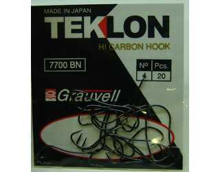 ANZUELO GRAUVELL TEKLON 7700BN 4 (20 uni)  ANZUELO GRAUVELL TEKLON 7700BN 4 (20 uni)