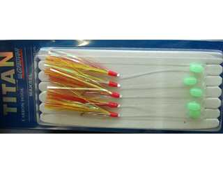 SABIKI - GRAUVELL - MAKREL 1/0 RED/YELLOW  SABIKI - GRAUVELL - MAKREL 1/0 RED/YELLOW