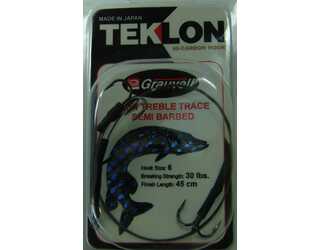 ANZUELO GRAUVELL TEKLON TWIN TREBLE TRACE S BARB 6 ANZUELO GRAUVELL TEKLON TWIN TREBLE TRACE S BARB 6
