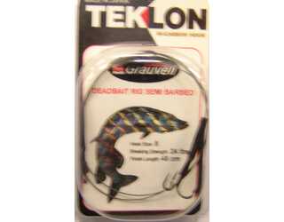 ANZUELO GRAUVELL TEKLON DEADBAIT RIG SEMI BARBED 8 ANZUELO GRAUVELL TEKLON DEADBAIT RIG SEMI BARBED 8