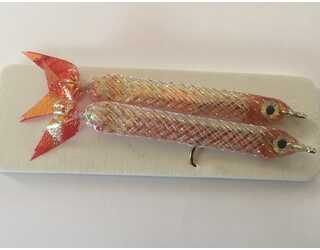 STREAMER TAIL SHINER RED (2 unidades)