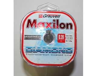 NYLON GRAUVELL MAXILON DIAMOND 0,20mm 100m 3,75kg (FLUOROCARBONADO) NYLON GRAUVELL MAXILON DIAMOND 0,20mm 100m 3,75kg (FLUOROCARBONADO)