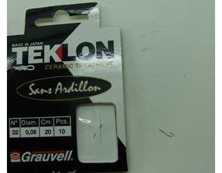 ANZUELO MONTADO GRAUVELL TEKLON SIN MUERTE Nº22 ANZUELO MONTADO GRAUVELL TEKLON SIN MUERTE Nº22