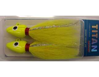 SHARP HEAD JIG 2 1/2 OZ 6/0 CH  SHARP HEAD JIG 2 1/2 OZ 6/0 CH