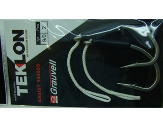 ANZUELO GRAUVELL TEKLON ASSIST 9500SS 9/0 (2 uni) ANZUELO GRAUVELL TEKLON ASSIST 9500SS 9/0 (2 uni)