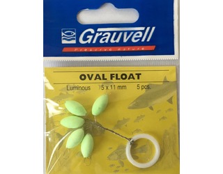 GRAUVELL OVAL FLOAT 5X11 LUMINOUS (5 unidades) GRAUVELL OVAL FLOAT 5X11 LUMINOUS (5 unidades)