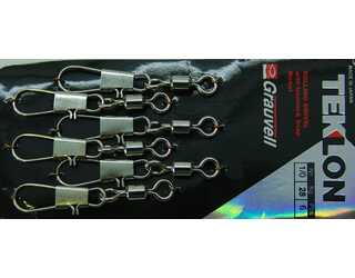 EMERILLON TEKLON ROLLING IMPERDIBLE 1/0 (6 unidades)  EMERILLON TEKLON ROLLING IMPERDIBLE 1/0 (6 unidades)