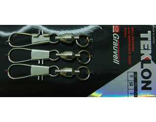 EMERILLON TEKLON BALL BEARING IMPERDIBLE 6 (3 unidades)  EMERILLON TEKLON BALL BEARING IMPERDIBLE 6 (3 unidades)