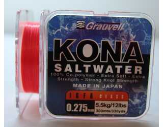 HILO GRAUVELL KONA SALTWATER 300 MT 0.27 12Lb  HILO GRAUVELL KONA SALTWATER 300 MT 0.27 12Lb