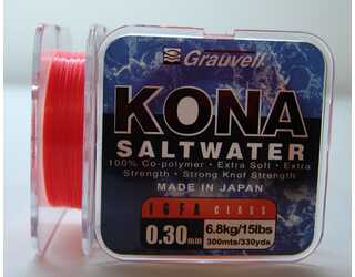 HILO GRAUVELL KONA SALTWATER 300 MT 0.30 15Lb  HILO GRAUVELL KONA SALTWATER 300 MT 0.30 15Lb