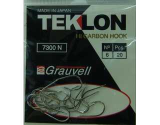 ANZUELO GRAUVELL TEKLON 7300N 6 (20 uni) ANZUELO GRAUVELL TEKLON 7300N 6 (20 uni)