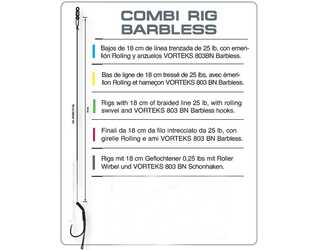COMBI RIG BARBLESS 8 (2 unidades) COMBI RIG BARBLESS 8 (2 unidades)