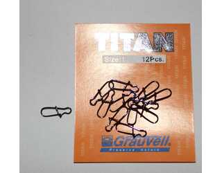 IMPERDIBLE TITAN EASY SNAP N.1 (12 unidades)  IMPERDIBLE TITAN EASY SNAP N.1 (12 unidades)