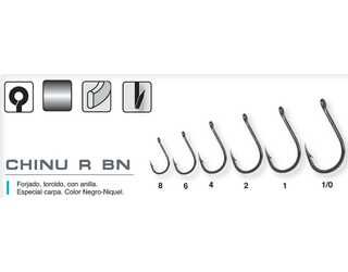 ANZUELO JINZA CHINU R BN 2 (20 unidades) ANZUELO JINZA CHINU R BN 2 (20 unidades)