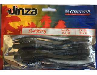 VINILO JINZA SANDY 14,5CM 02 (6 unidades)