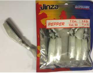 VINILO JINZA PEPPER 7CM 02 (6 unidades) VINILO JINZA PEPPER 7CM 02 (6 unidades)