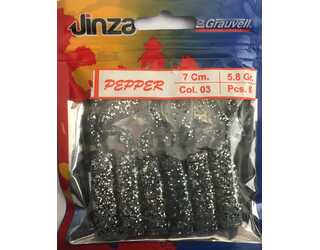 VINILO JINZA PEPPER 7CM 03 (6 unidades) VINILO JINZA PEPPER 7CM 03 (6 unidades)