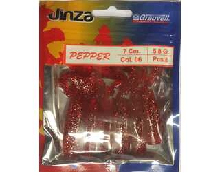 VINILO JINZA PEPPER 7CM 06 (6 unidades)  VINILO JINZA PEPPER 7CM 06 (6 unidades)