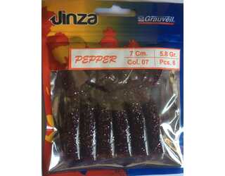 VINILO JINZA PEPPER 7CM 07 (6 unidades) VINILO JINZA PEPPER 7CM 07 (6 unidades)