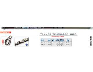 CAÑA GRAUVELL TEKNOS TELESARGO 7000 7,3 (TEST 7KG)  CAÑA GRAUVELL TEKNOS TELESARGO 7000 7,3 (TEST 7KG)