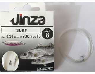 CARTERA JINZA FLUOROCARBON SURF N.8 0,30 CARTERA JINZA FLUOROCARBON SURF N.8 0,30