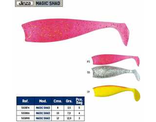 JINZA MAGIC SHAD 10 PS 4PCS JINZA MAGIC SHAD 10 PS 4PCS