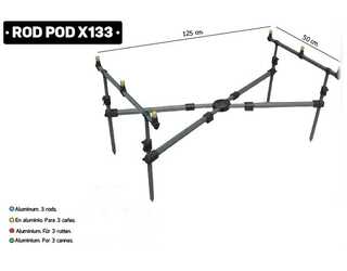 ROD POD VORTEKS X133  ROD POD VORTEKS X133