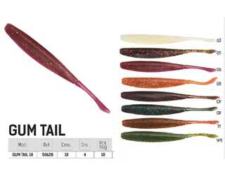 VINLO JINZA HAWK GUM TAIL 10 05 10PCS VINLO JINZA HAWK GUM TAIL 10 05 10PCS