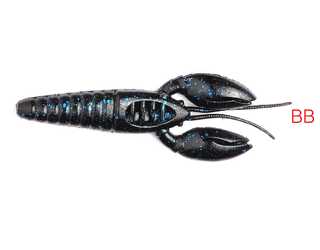 VINILO JINZA HAWK ORELLANA CRAW 9 BB (4 unidades) Black Blue VINILO JINZA HAWK ORELLANA CRAW 9 BB (4 unidades) Black Blue