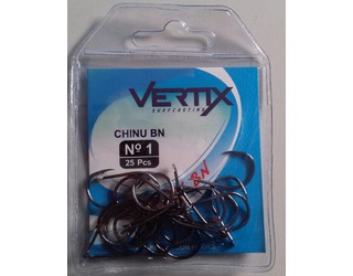ANZUELO VERTIX CHINU BN 1 (25 unidades) ANZUELO VERTIX CHINU BN 1 (25 unidades)