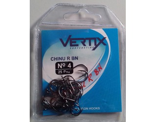 ANZUELO VERTIX CHINU R BN 4 (25 unidades) ANZUELO VERTIX CHINU R BN 4 (25 unidades)