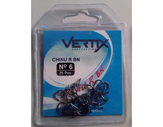 ANZUELO VERTIX CHINU R BN 6 (25 unidades) ANZUELO VERTIX CHINU R BN 6 (25 unidades)