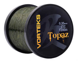 NYLON VORTEKS TOPAZ 1200 MT 0.30 mm 20LB NYLON VORTEKS TOPAZ 1200 MT 0.30 mm 20LB