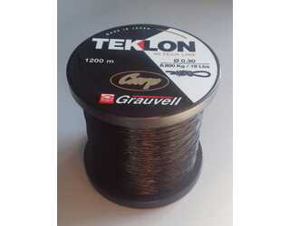 NYLON GRAUVELL TEKLON CARP 1200 MT 0.30 mm 18LB NYLON GRAUVELL TEKLON CARP 1200 MT 0.30 mm 18LB