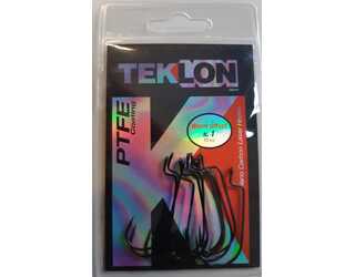ANZUELO TEKLON PTFE WORM OFFSET 1 (10 unidades)  ANZUELO TEKLON PTFE WORM OFFSET 1 (10 unidades)