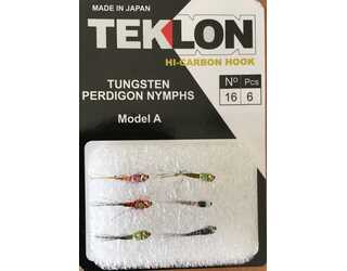 SURTIDO TEKLON TUGSTEN PERDIGON NYMPHS A 16