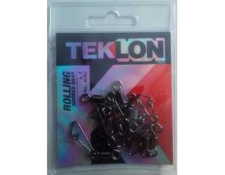 EMERILLON TEKLON ROLLING W/ HOOKED SNAP 1 (10 unidades)