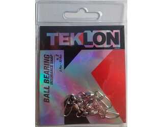 EMERILLON TEKLON BALL BEARING W/ INSURANCE SNAP 2 (5 unidades)