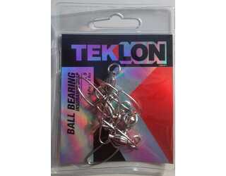 EMERILLON TEKLON BALL BEARING W/ INSURANCE SNAP 5 (5 unidades)