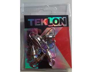 EMERILLON TEKLON BALL BEARING W/ INSURANCE SNAP 6 (5 unidades)