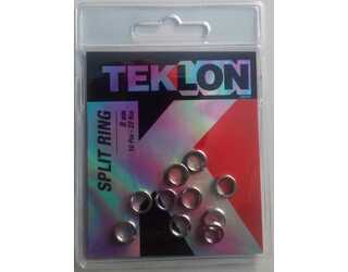 LLAVERITO TEKLON SPLIT RING 8 MM (10 unidades)  LLAVERITO TEKLON SPLIT RING 8 MM (10 unidades)