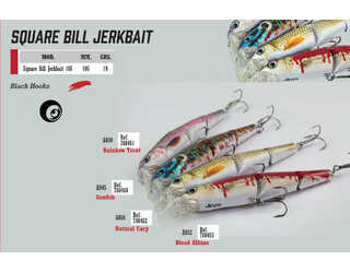 JINZA SUPERNATURAL SQUARE BILL JERKBAIT 105 A032  JINZA SUPERNATURAL SQUARE BILL JERKBAIT 105 A032