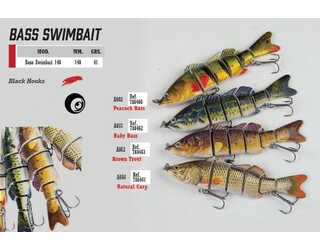 JINZA SUPERNATURAL BASS SWIMBAIT 148 A052  JINZA SUPERNATURAL BASS SWIMBAIT 148 A052