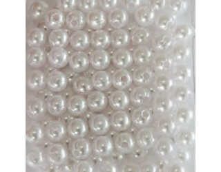 BEADS ROUNDS PEARL TALLA L (100u)  BEADS ROUNDS PEARL TALLA L (100u)