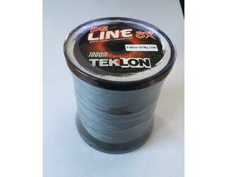 TEKLON PE 8X LIGHT GREY 1000 mts 0,60 mm 50kg 110lb TEKLON PE 8X LIGHT GREY 1000 mts 0,60 mm 50kg 110lb