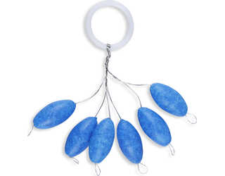 KALI OVALBAIT FLOTANTE 7x15 AZUL FOSFORESCENTE (6 unidades) KALI OVALBAIT FLOTANTE 7x15 AZUL FOSFORESCENTE (6 unidades)